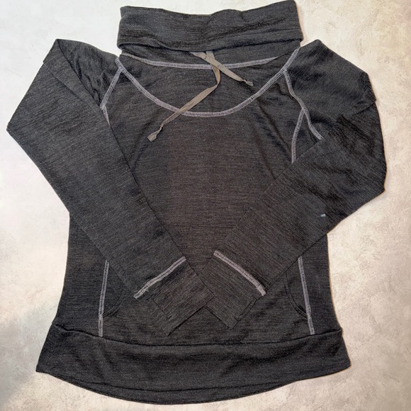 Kuhl Tops - Kuhl Women’s Lea Sweatshirt Cowl Neck Gray 4186 Athletic Athleisure Gorpcore M